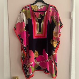 Trina Turk Caftan Dress, silk XS/S